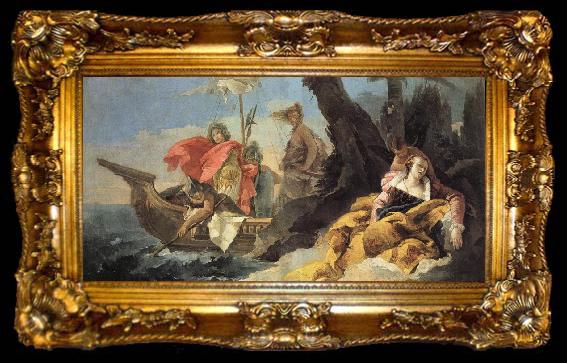 framed  Giovanni Battista Tiepolo Rinaldo Abandons Armida, ta009-2